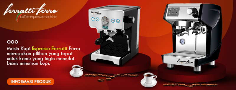 Ferratti Ferro Mesin Kopi Espresso